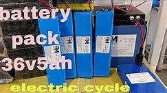 36v 5ah battery pack lithium ion (electric cycle battery pack)