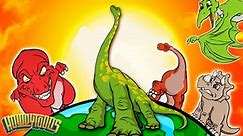 Giant Dinosaurs Cartoons and Songs _ Dinostory By Howdytoons - video Dailymotion
