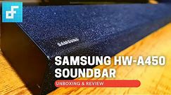 Samsung HW-A450 Soundbar Unboxing and Review - Budget 2.1 Soundbar