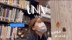 A day in my Life as a Japanese university student!!｜ft. library tour📚