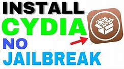 Install cydia on non jailbreak iOS device | how to install cydia