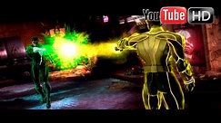 ✪ Green Lantern Vs Yellow Lantern ✪ | Story Mode & Cinematics - Injustice: Gods Among Us
