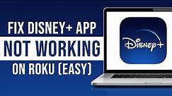 How to Fix Disney Plus App Not Working on ROKU (Easy)