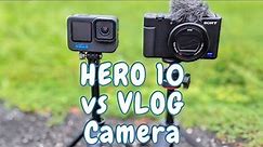 GoPro Hero 10 vs a Traditional Vlogging Camera (Sony ZV-1)