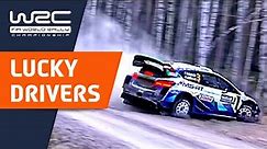 Big Saves and Close Calls! The Luckiest Drivers of the World Rally Championship!