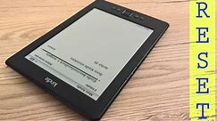 Reset your Kindle 4th Generation to factory settings