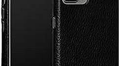 Sena Bence Leatherskin Snap On Cell Phone Case for iPhone 6, 7, 8 Plus - Ultra Thin, Shock-absorbent, Black