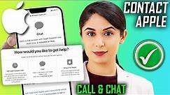 How to contact apple support | Get apple support by call & chat 2024