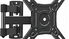 ELIVED UL Listed Full Motion TV Monitor Wall Mount for Most 14-42 Inch LED LCD Flat Screen TVs & Monitors, Swivels Tilts Extension Rotation, Bracket Max VESA 200x200mm, up to 33 lbs.