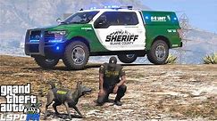 K9 Unit Sheriff Patrol With Off Road Ford F-150 in GTA 5 LSPDFR