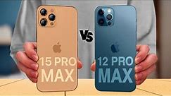 iPhone 15 Pro Max vs iPhone 12 Pro Max