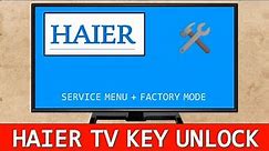 Keys Lock On Haier Tv Service Menu And Factory Reset