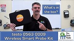 Unboxing the testo 0563 0009 Wireless Smart Probe Kit