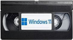 Recording Windows 11 to a VHS Tape