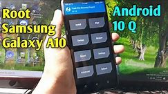Root Twrp Install Samsung A10 SM-A105F/SM-A105G Android 10 Q | How To Root Samsung A10 Android 10 Q