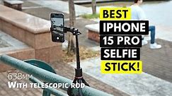 5 Best iPhone 15 Pro Selfie Stick 2024!✅🔥🔥