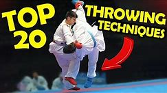 Top 20 Best Karate Throwing Techniques