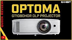 Optoma GT1080HDR DLP Projector | 4K, 3D & HDR | Quick review