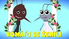 Komáři se ženili - Písničky pro děti a nejmenší - 40 min. zpívánky