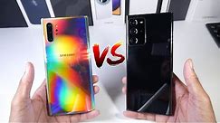 Samsung Galaxy Note 10 Plus VS Samsung Note 20 Ultra in 2022! (Cameras, Speed Test & Display)