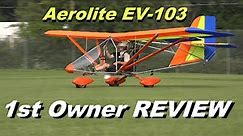 Aerolite EV-103 Electric powered aircraft - First Owner Review at Oshkosh 2021