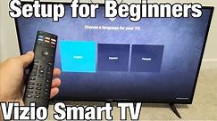 Vizio Smart TV: How to Setup for Beginners (step by step)