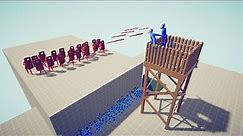 2 SPEAR THROWERS + 40 ZOMBIE SNAKE vs 20 EVERY UNIT | TABS - Totally Accurate Battle Simulator