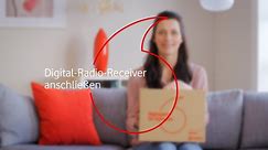 Vodafone Hilfevideo - Digital-Radio-Receiver anschließen (VF2018-01)