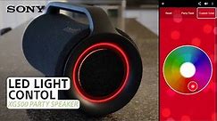 Sony | SRS-XG500 Portable Party Speaker – LED Light Control