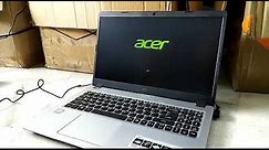 How To StartUp an Acer Aspire 5 A515-52-38GU and Settings