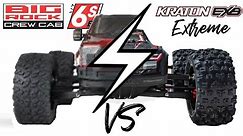 Arrma 6s Big Rock - WHATS NEW! Compare to the New Extreme 6s Kraton? Vs