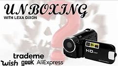 Unboxing | HD 1080P Camcorder