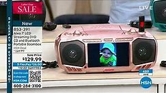 Aiwa Portable Boombox w/7" LCD, Streaming, DVD/CD, and B...