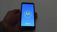 How To Restore A Motorola Moto E6 Smartphone To Factory Settings