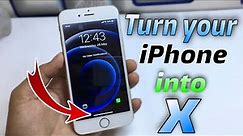 How To Get iPhone X Features on ANY iPhone || How To Turn Your iPhone 6S/6 Into an iPhone X