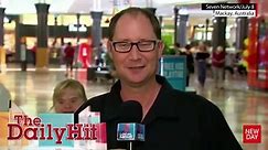 Girl with Down syndrome photobombs TV liveshot