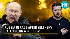 Russia strafes Ukraine, rules out peace talks after Zelensky calls Putin a 'nobody' | Watch