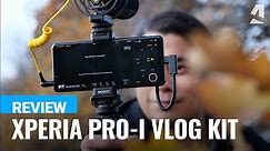 Sony Xperia Pro-I vlog monitor kit review