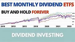 Best monthly dividend ETFs for long-term Investors