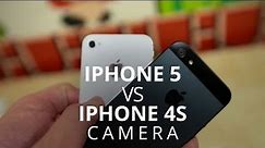 iPhone 5 vs. iPhone 4S - Camera - video Dailymotion