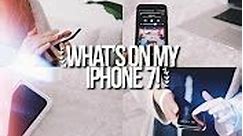 【EMMA】我的手机里有什么？WHATS ON MY IPHONE 7 - 2017!
