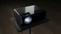 Mini Projector for iPhone, ELEPHAS 2020 WiFi Movie Projector with Synchronize Smartphone Screen