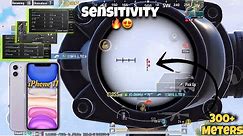 Finally IPHONE 11 Best Sensitivity is Here🔥 / IPhone 11 Pubg Sensitivity 🔥. #sensitivity