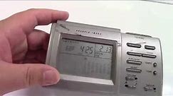 Sharper Image "Ultmost" Alarm Clock/Calendar/Music Player, Model 8805