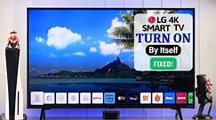 LG Smart TV: Turns On by Itself? - Fixed!