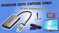Record Your TV! - Lemorele HDMI Capture Card with Loop (4K 60FPS Recording/Streaming) - Tech Review