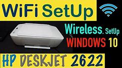 HP Deskjet 2622 WiFi SetUp, Wireless SetUp Windows 10, Review !!
