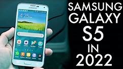 Samsung Galaxy S5 In 2022! (Still Worth It?) (Review)
