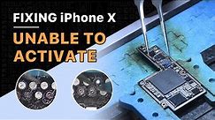 Fixing iPhone X Unable to Activate By Jumping Wires