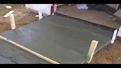 How to ... Pour a Concrete Ramp, Concrete Pad, Concrete Padio, Concrete Sidewalk